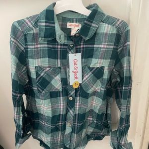 Cat & Jack Girls Flannel
